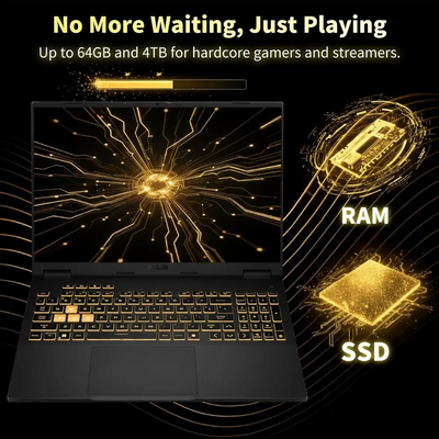 ASUS TUF F16 Gaming Laptop Image