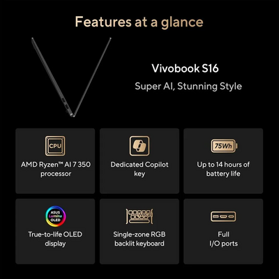 ASUS Vivobook S16 Image