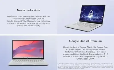 ASUS 14" Touchscreen Chromebook Image