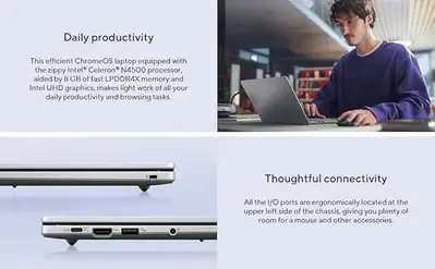 ASUS 14" Touchscreen Chromebook Image