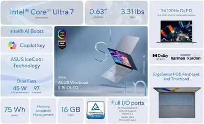 ASUS Vivobook S Image