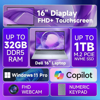 Dell 16 5640 business laptop Image