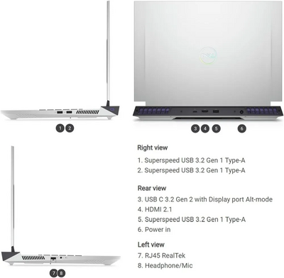 Dell G16 7630 Gaming Laptop Image