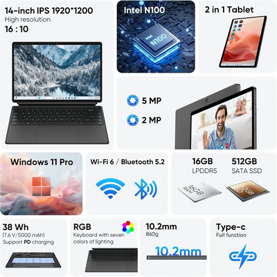 EYY N100 Laptop Image