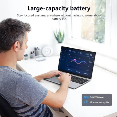 Gezoon Intel N100 16GB RAM 1TB SSD LAPTOP Image