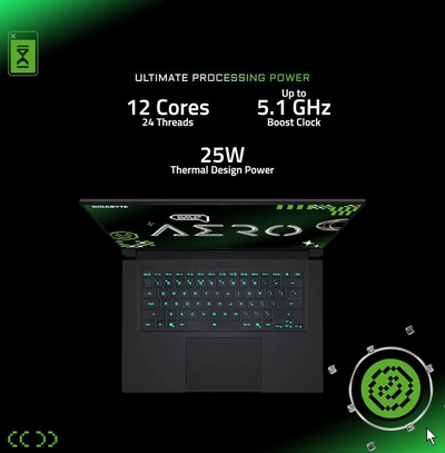 GIGABYTE AERO X16 2WHA3USC64AH Image