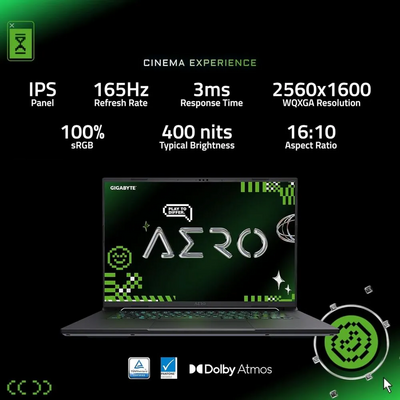 GIGABYTE AERO X16 2WHA3USC64AH Image