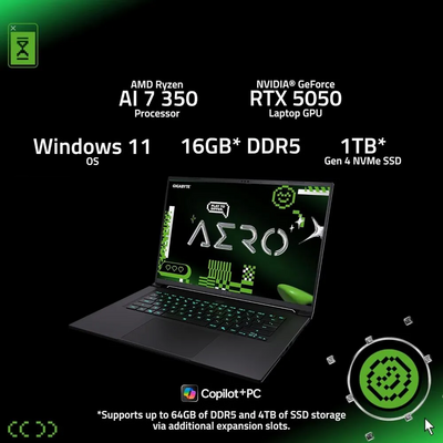 GIGABYTE AERO X16 1TH93USC94AH Image