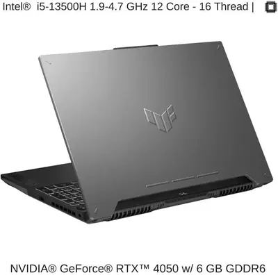 HIDevolution TUF Gaming F15 FX507VU-ES53 Image
