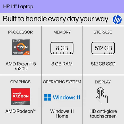 HP Laptop 14-em0499nr Image