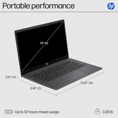 HP Chromebook 14 inch 14a-nf0099nr Image