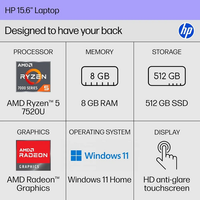HP Laptop 15-fc0499nr Image