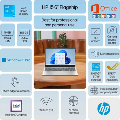 HP 2025 Flagship 15 Laptop Image