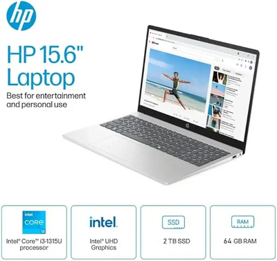 HP 15.6 Touch laptop Image