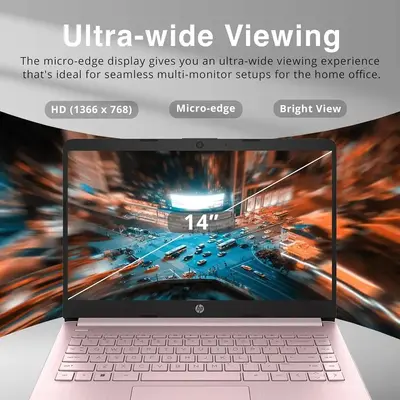 HP Newest  14 Inch Laptop Image