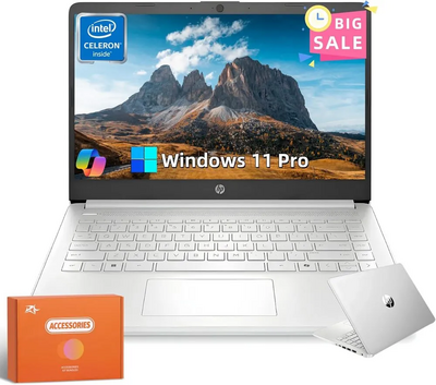 HP 14 Inch Laptop Image