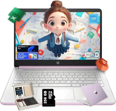 HP 14 Inch Laptop Image