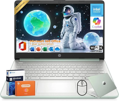 HP 14 Inch Laptop Image