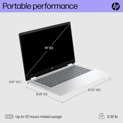 HP Chromebook x360 14b-cd0000nr Image