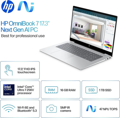 HP OmniBook 7 NGAI 17-dc0000nr Image