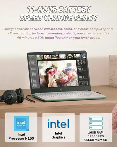 HP 14 Inch Laptop Image