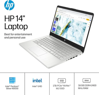 HP 14 Laptop Image
