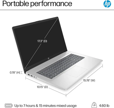 HP 17.3 laptop Image