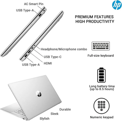 HP 2025 Flagship 17 Laptop Image