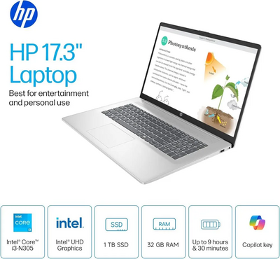HP 17 inch Laptop Image