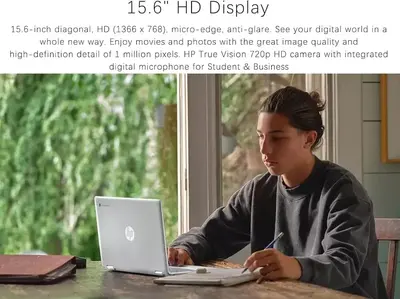 HP 15.6" Chromebook Image