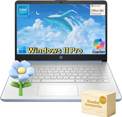 HP 14 Inch Laptop Image