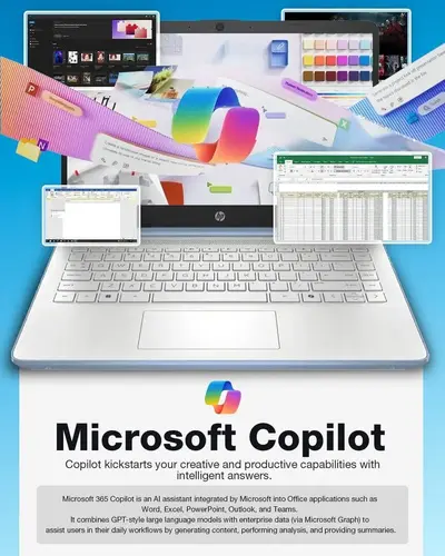 HP 14 Inch Laptop Image