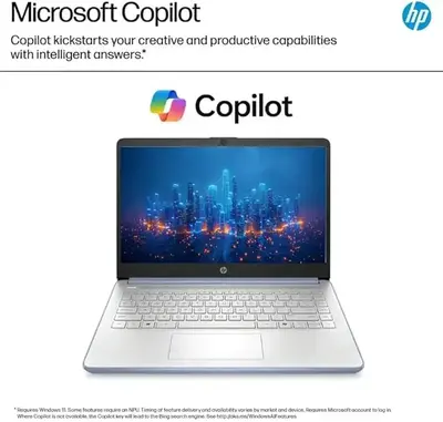 HP 14 Inch Laptop Image