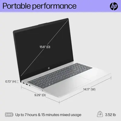 HP 15.6 inch Laptop PC Image