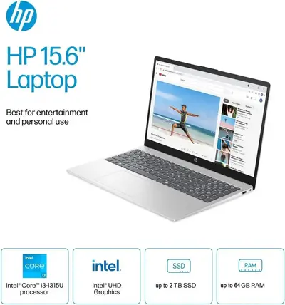HP 15.6 Touchscreen laptop Image
