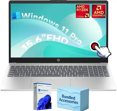 HP 15.6 Touchscreen laptop Image