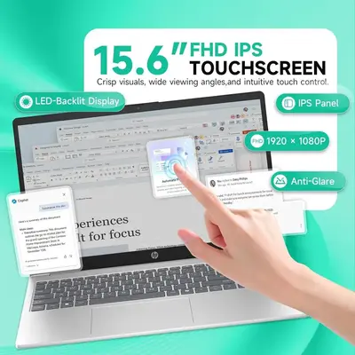 HP 15.6 Touchscreen laptop Image