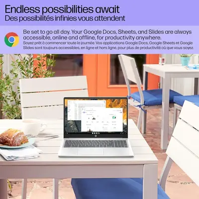 HP Chromebook Plus 15.6 inch 15a-nb0003ca Image