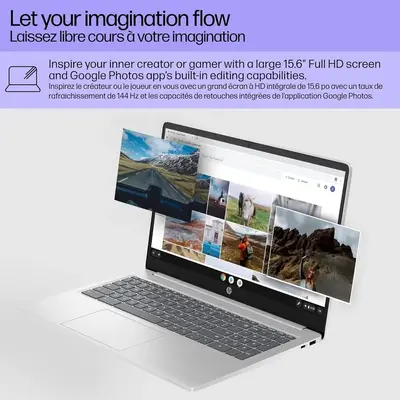 HP Chromebook Plus 15.6 inch 15a-nb0003ca Image
