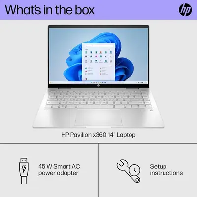 HP Pavilion x360 14 inch 2-in-1Laptop PC 14-ek1099nr Image