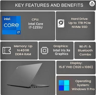 Ist computers V15 G3 Business Laptop Image