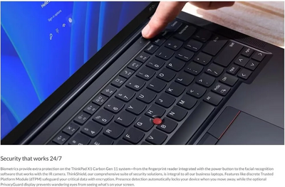 Lenovo ThinkPad X1 Carbon Gen 11 Laptop PC Image