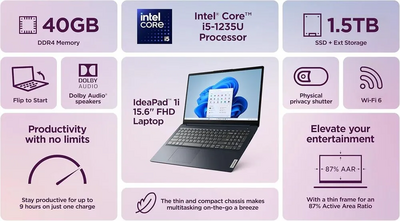 Lenovo 2025 Premium  IdeaPad Laptop Image