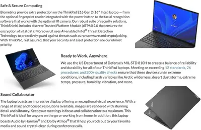 Lenovo ThinkPad E16 Gen 2 Image