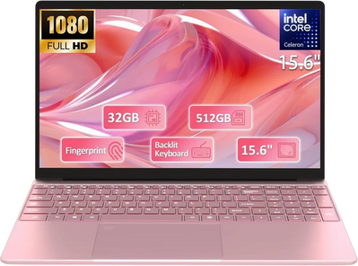 Molegar 2025 Latest 15.6" Portable Young Laptops Image