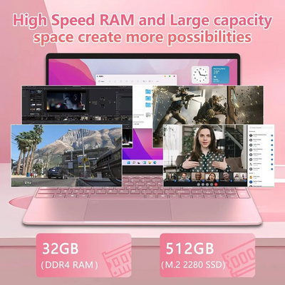 Molegar 2025 Latest 15.6" Portable Young Laptops Image