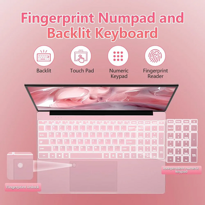 Molegar 2025 Latest 15.6" Portable Young Laptops Image