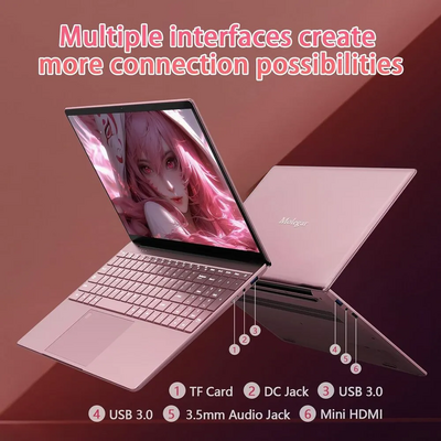 Molegar 2025 Latest 15.6" Portable Young Laptops Image