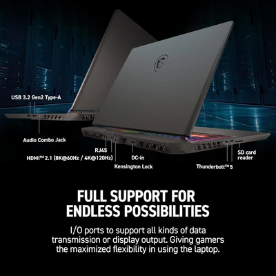 MSI Vector 16 HX AI A2XWHG-211US Image
