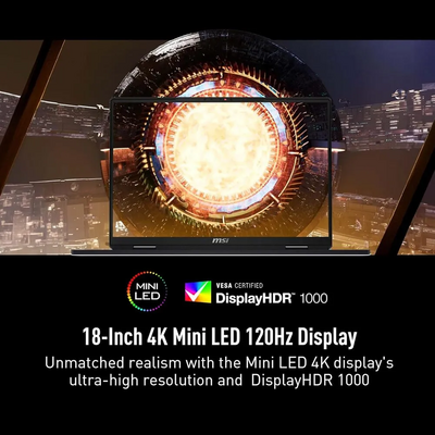 MSI Titan 18 HX AI A2XWJG-614US Image